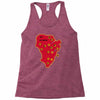 isla nublar Racerback Tank