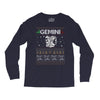 santa gemini christmas ugly t shirts Long Sleeve Shirts