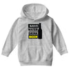 save water drink beer (2) Youth Hoodie