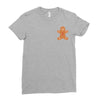Ginger Bread Pocket Ladies Fitted T-Shirt
