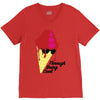 through being cool graphic V-Neck Tee