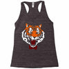 tiger bow tie Racerback Tank