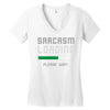 sarcasm loading funny joke Women's V-Neck T-Shirt