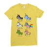 unicorn funny Ladies Fitted T-Shirt