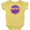 what's up jerks Baby Bodysuit