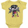 skull biker Baby Onesie