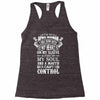 I Am An April Woman Racerback Tank