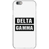 Delta Gamma Black iPhone 6/6s Case
