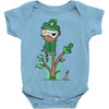 organic pirate Baby Onesie