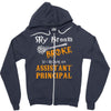 assistant principal Zipper Hoodie