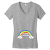 You're Looking At A Rainbow Women's V-Neck T-Shirt