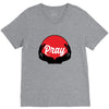 pray V-Neck Tee