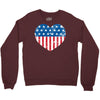 usa flag Crewneck Sweatshirt
