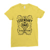 The Legendary Dad World Champion Ladies Fitted T-Shirt