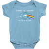 exclusive dark side of the matrix Baby Onesie