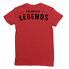 Life Begins at Forty 1978 the Birth of Legends Ladies Fitted T-Shirt