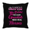 Savta Was Created Because Need Real Heroes Throw Pillow