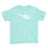design uh 1h helicopter hubschrauber us army irak krieg war vietnam Youth Tee