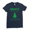 gravity falls oregon pine Ladies Fitted T-Shirt