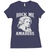 mozart tribute Ladies Fitted T-Shirt