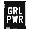 girl power white logo iPad 3 and 4 Case