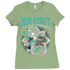 mma Ladies Fitted T-Shirt