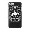 time in the saddle is never wasted iPhone 7 Case