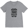 Super Cool Dad Of A Freaking Awesome Daughter V-Neck Tee