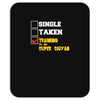 single taken trainin to go super saiyan Mousepad