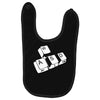 wasd tasten  funny Baby Bibs