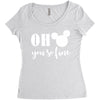 OH You Are so Fine Women's Triblend Scoop T-shirt