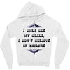 i only see my goals Zipper Hoodie