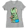 zombie baby Ladies Fitted T-Shirt