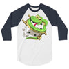 funny snake 3/4 Sleeve Shirt