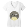 totoro Women's V-Neck T-Shirt