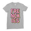 donut frenchies Ladies Fitted T-Shirt