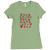 pop alphabet Ladies Fitted T-Shirt