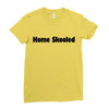 home skooled Ladies Fitted T-Shirt