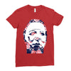 michael myers floral mask Ladies Fitted T-Shirt