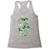 lawn of the dead Racerback Tank