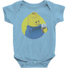 ugly lego drink coffee Baby Bodysuit