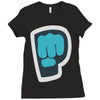 pewdiepie brofist Ladies Fitted T-Shirt