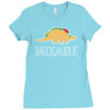 taco mexican tacosaurus Ladies Fitted T-Shirt