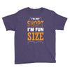 I Am Not Short I Am Fun Size Youth Tee