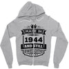 Made In 1944 And Still Awesome Zipper Hoodie