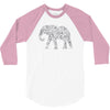 elephant filled5 cool 3/4 Sleeve Shirt