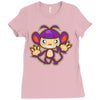look ma, i've got four hands Ladies Fitted T-Shirt