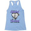 i'm not spoiled my husband just loves me Racerback Tank