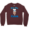 kiss the cook Crewneck Sweatshirt