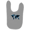 World Map Design Baby Bibs